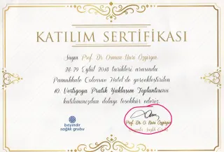 Prof. Dr. Nuri Özgirgin profilinde yer alan galeri fotoğrafı.