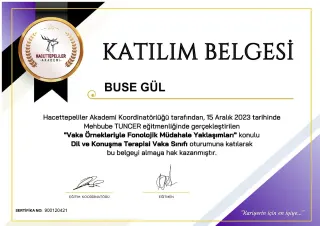 Dkt. Buse Gül profilinde yer alan galeri fotoğrafı.