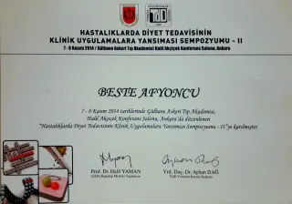 Dyt. Beste Mert profilinde yer alan galeri fotoğrafı.
