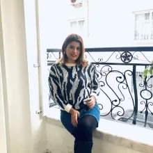 Psk. Dan. Gözde Oğuz. Portre fotoğrafı.