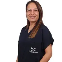 Dt. Kevser Edibe Yıldız Akbaş — Diş Hekimi, Başiskele, Kocaeli. Portre fotoğrafı.
