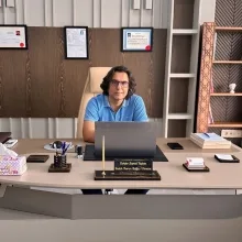 Op. Dr. Samet Taştan — Kulak Burun Boğaz, Diyarbakır. Portre fotoğrafı.