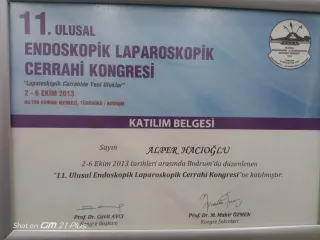 Op. Dr. Alper Hacıoğlu profilinde yer alan galeri fotoğrafı.
