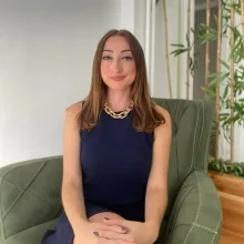 Kl. Psk. Gözde Gürman — Psikoloji. Portre fotoğrafı.