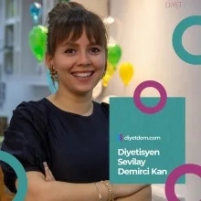 Dyt. Fatma Sevilay Kan — Diyetisyen, İstanbul. Portre fotoğrafı.