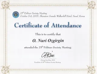 Prof. Dr. Nuri Özgirgin profilinde yer alan galeri fotoğrafı.
