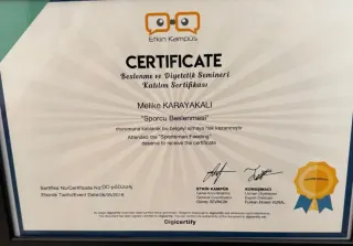 Dyt. Melike Sertkaya profilinde yer alan galeri fotoğrafı.