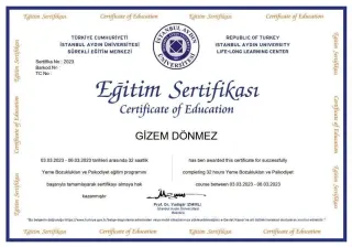 Dyt. Gizem Dönmez profilinde yer alan galeri fotoğrafı.
