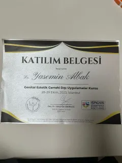 Op. Dr. Yasemin Albak profilinde yer alan galeri fotoğrafı.