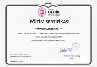 Kl. Psk. Zeynep Mertoğlu profilinde yer alan galeri fotoğrafı.
