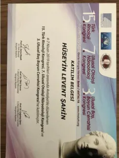 Op. Dr. H. Levent Şahin profilinde yer alan galeri fotoğrafı.