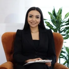 Uzm. Psk. Dilara Başbilen Yaşar — Ankara. Portre fotoğrafı.