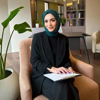 Psk. Rabia Nur Dumanoğlu — Psikoloji, İstanbul. Portre fotoğrafı.
