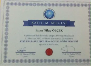Uzm. Dr. Nilay Ölçek profilinde yer alan galeri fotoğrafı.