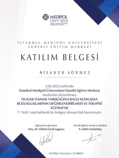Dkt. Nisanur Sönmez profilinde yer alan galeri fotoğrafı.