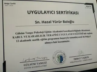 Kl. Psk. Hazal Yürür Baloğlu profilinde yer alan galeri fotoğrafı.