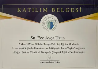 Psk. Ece Ayça Uzun profilinde yer alan galeri fotoğrafı.