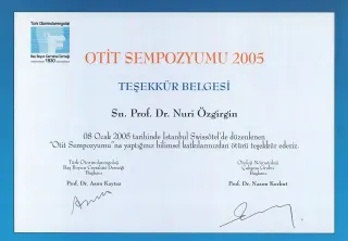 Prof. Dr. Nuri Özgirgin profilinde yer alan galeri fotoğrafı.