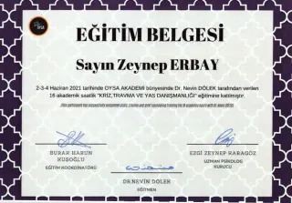 Kl. Psk. Zeynep Erbay profilinde yer alan galeri fotoğrafı.