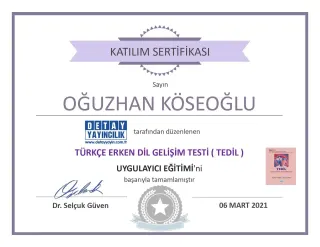 Uzm. Dkt. Oğuzhan Köseoğlu profilinde yer alan galeri fotoğrafı.