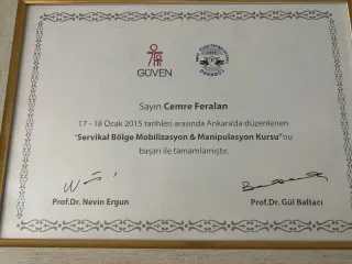 Fzt. Cemre Efeoğlu profilinde yer alan galeri fotoğrafı.