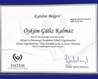 Psk. Öyküm Güliz Kalmaz profilinde yer alan galeri fotoğrafı.