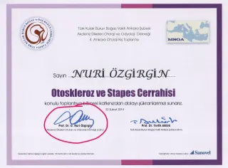 Prof. Dr. Nuri Özgirgin profilinde yer alan galeri fotoğrafı.