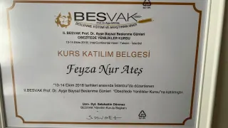 Dyt. Feyza Nur Ateş profilinde yer alan galeri fotoğrafı.