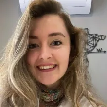 Dyt. Merve Gözlü Kenar — Diyetisyen, İstanbul. Portre fotoğrafı.