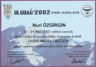 Prof. Dr. Nuri Özgirgin profilinde yer alan galeri fotoğrafı.