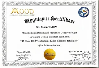 Uzm. Psk. Yeşim Tarım profilinde yer alan galeri fotoğrafı.