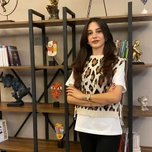 Psk. Merve Okyay — Psikoloji, Malatya. Portre fotoğrafı.