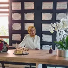 Psk. Fatma Nur Bölükbaş — Psikoloji. Portre fotoğrafı.