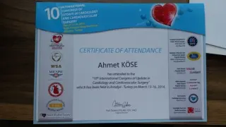 Uzm. Dr. Ahmet Köse profilinde yer alan galeri fotoğrafı.