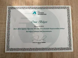 Kl. Psk. Berna Barış profilinde yer alan galeri fotoğrafı.