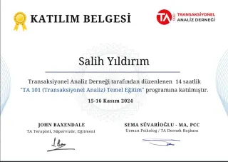 Dr. Salih Yıldırım profilinde yer alan galeri fotoğrafı.