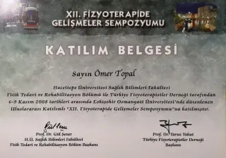 Fzt. Ömer Topal profilinde yer alan galeri fotoğrafı.