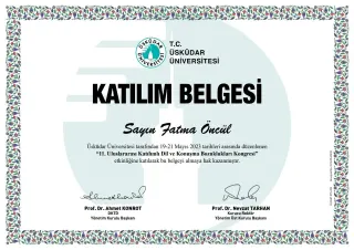Dkt. Fatma Öncül profilinde yer alan galeri fotoğrafı.