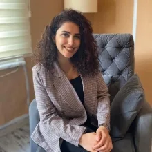 Kl. Psk. Hatice Merve Misafir — Psikoloji, İstanbul. Portre fotoğrafı.
