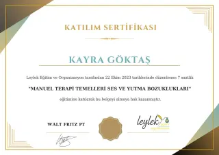 Uzm. Dkt. Kayra Göktaş profilinde yer alan galeri fotoğrafı.