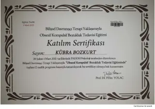 Kl. Psk. Kübra Bozkurt profilinde yer alan galeri fotoğrafı.