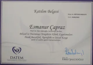 Psk. Esmanur Çapraz profilinde yer alan galeri fotoğrafı.