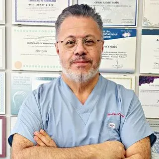 Op. Dr. Ahmet Şirin — Kulak Burun Boğaz, Şişli, İstanbul. Portre fotoğrafı.