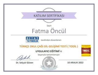 Dkt. Fatma Öncül profilinde yer alan galeri fotoğrafı.