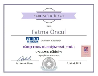 Dkt. Fatma Öncül profilinde yer alan galeri fotoğrafı.