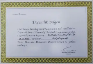 Prof. Dr. Naime Altınkaya profilinde yer alan galeri fotoğrafı.