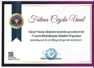 Psk. Fatma Ceyda Ünal profilinde yer alan galeri fotoğrafı.