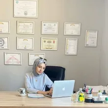 Dyt. Kübra Alkaya — Diyetisyen, Kahramanmaraş. Portre fotoğrafı.