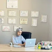 Dyt. Kübra Alkaya — Diyetisyen, Kahramanmaraş. Portre fotoğrafı.