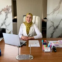 Dyt. Büşra Çalışkan — Diyetisyen, Aksaray. Portre fotoğrafı.